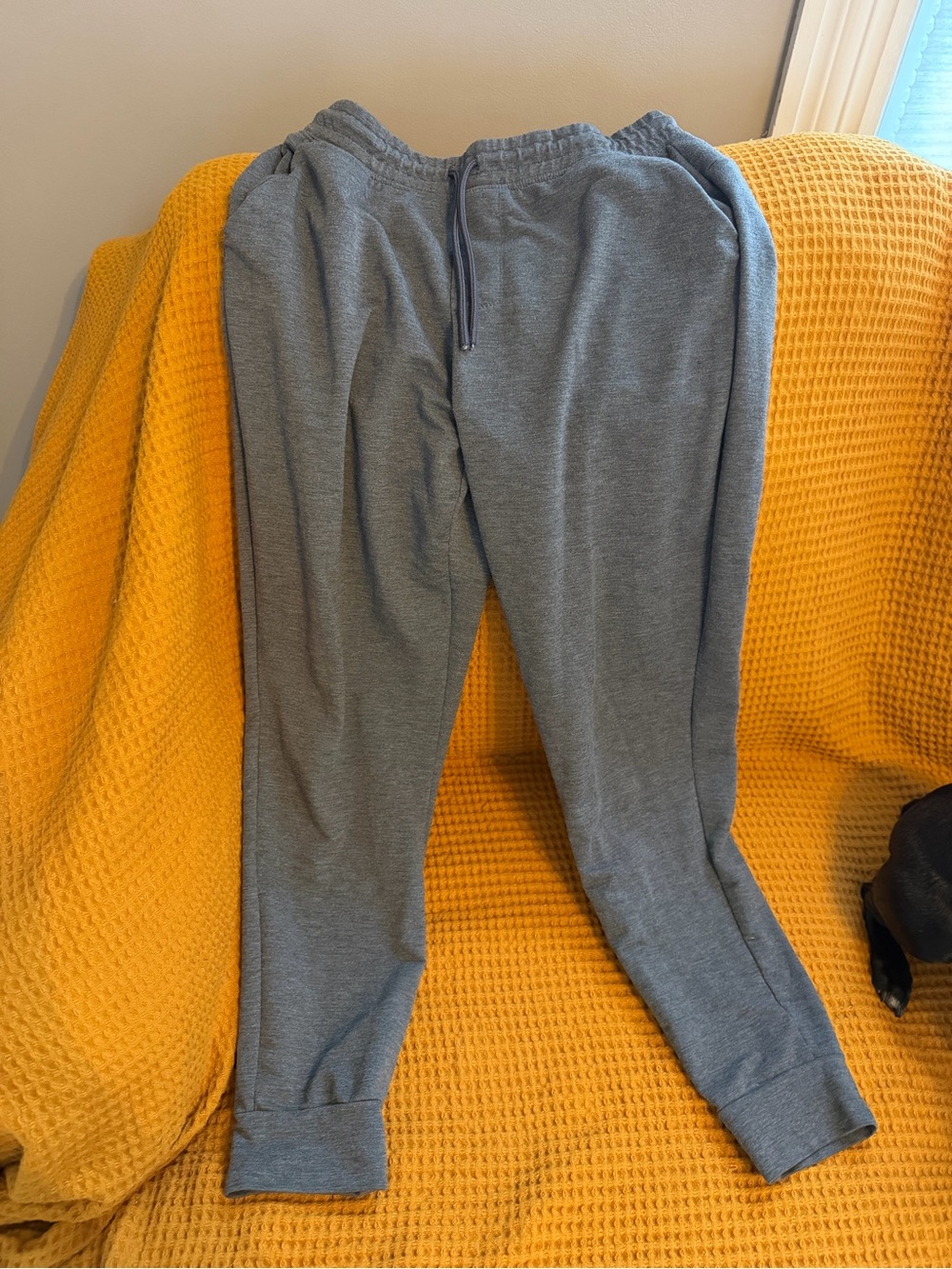 Athletic Works Gray Men’s Jogger Sweatpants